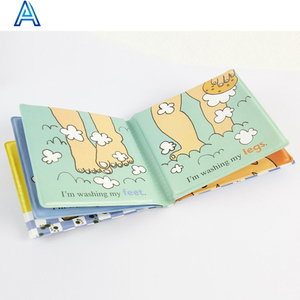 Libro de educación temprana para niños de PVC de vinilo duradero de alta calidad, álbum para libro de baño de bebé, juguete suave - Product Image 1