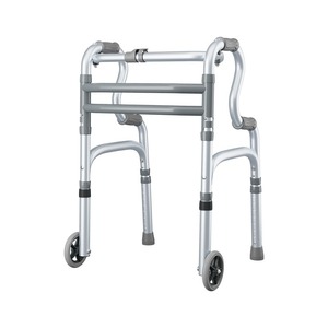 Aluminum Alloy Telescopic Walking Stick Four-Corner Mobility Aid Canes for <b>Elderly</b> Four-Prong Design - Product Image 1