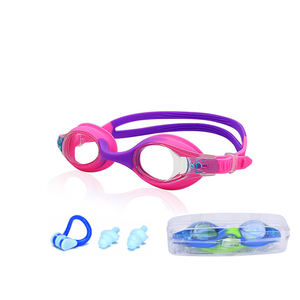 <span class=keywords><strong>Gafas</strong></span> de Natación para Niños con <span class=keywords><strong>Cubierta</strong></span> Nasal, Antivaho, Protección Ocular, Silicona de Alta Definición, Impermeables, Sin Fugas - Product Image 2