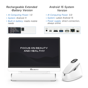 Meiboyi Kendi Geliştirdiği HD Yapay Zeka Otomatik Raporlu Saç Derisi Analiz Cihazı Android Sistemli Çift Modelli Güzellik Salonu Cihazı Profesyonel - Product Image 5