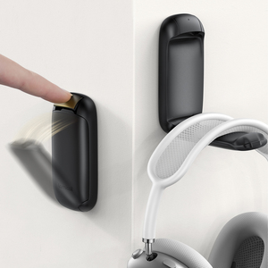 Lamicall STDH01 Foldable Under <strong>Desk</strong> Headphone Hanger ABS Headset Holder Hook Mount Space Saving Gaming Headphone Stand Office - Product Image 1