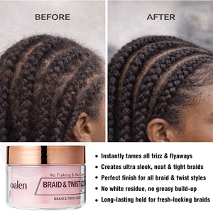 Gel coiffant professionnel Oalen Private Label pour salon, séchage rapide, hydratant, sans résidus, contrôle des bords - Product Image 5