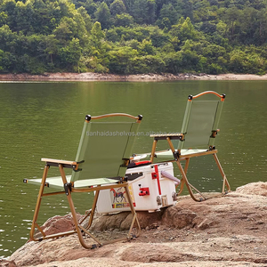 Chaises de <span class=keywords><strong>camping</strong></span> pliantes portables, chaise de plage ultralégère avec poignée pour pique-nique, pelouse, loisirs, parc, voyage, randonnée, pêche - Product Image 5