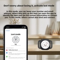 Traceur GPS Bluetooth pour chiens et chats, anti-perte, localisateur AirTag, balise intelligente compatible Apple Find My iOS, étanche, batterie 1 an