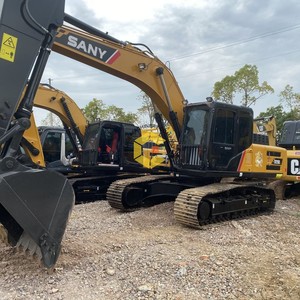 Excavadora de orugas mediana SANY SY215C usada, buen estado, origen China - Product Image 1