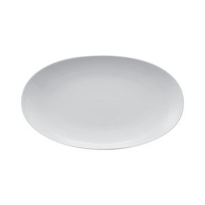 Plateau de service ovale blanc Elips Ø 29,4 × 17 cm Gural Els30Ky00 - Product Image 1