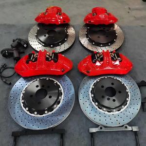 Système <span class=keywords><strong>de</strong></span> freinage avant haute performance 4/6 pistons pour VW Golf GTI R32 R Line Tiguan <span class=keywords><strong>Touran</strong></span> Caddy Jetta MK6 MK7 – Amélioration pour la route et la piste - Product Image 1