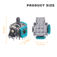 Vente chaude 3D Joysticks Remplacement De Rechange Accessoires De Jeu Original Thumbstick Analogique pour P4/P5/Xbox One Contrôleur De Jeu