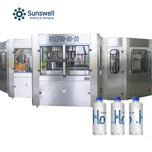 Fully automatic water making machine mineral water filling machine