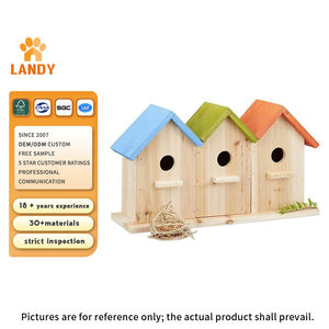 Bitmemiş Ahşap Kuş Evi Yeni Tasarım Gravür DIY Dış Mekan Duvara Monte Ahşap El Sanatları Güvercinler için Kutular Kuş Evi Duvar İşaretleri - Product Image 1