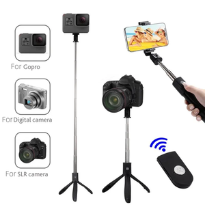 Trépied de selfie télécommandé sans fil avec rétroviseur haute définition pour téléphone portable - Product Image 2