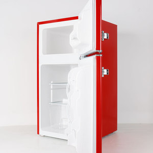 Refrigerador Eléctrico BCD89 para Hotel y Hogar, Puerta Doble Reversible, Acero Inoxidable, Capacidad de 60-99L, Portátil - Product Image 5