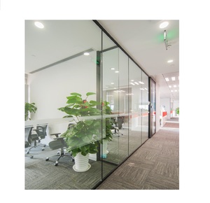 Halumm modern office wall ความสูงเต็มแก้วออกแบบพาร์ทิชัน office glass partition - Product Image 3