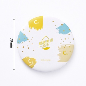 Espejos de Maquillaje Redondos Mini al Por Mayor a Precio Económico, Espejo Cosmético con Logotipo Personalizado - Product Image 2