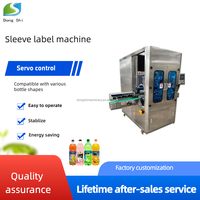 Machine d'étiquetage automatique à manchon rétractable à moteur électrique, directement de l'usine, pour bouteilles de 5 gallons