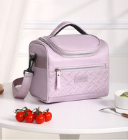 Nouvelle sacoche isotherme à bandoulière pour le travail, grande capacité, pour boîte à bento et repas, sac de transport thermique pour le déjeuner