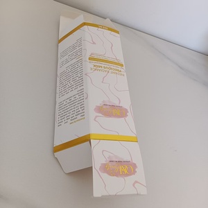 Bán buôn biểu tượng tùy chỉnh các tông sóng trắng Kraft hộp giấy Doanh Nghiệp Nhỏ bao bì vận chuyển vàng lá hộp giấy - Product Image 3