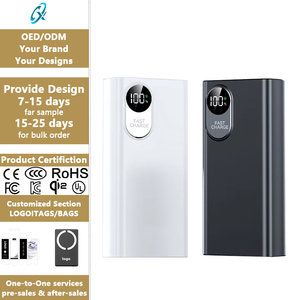 Cargador Portátil de Alta Capacidad de 30000mAh, Nuevo Modelo 2026, Carga Rápida PD22.5W, 4 Puertos USB Tipo-C, Pantalla LED, para Exteriores - Product Image 1