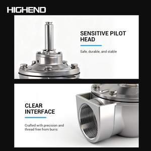 Filtre à manches Type <span class=keywords><strong>Goyen</strong></span> Valve d'impulsion immergée GMF-Y-50/62/76S - Product Image 6