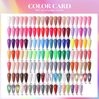Miss Gooey HEMAFree 15ml Gel Warna Soak Off UV LED Gel Nail Polish OEM ODM Private Label Gel Nail Polish Perlengkapan Salon Kuku