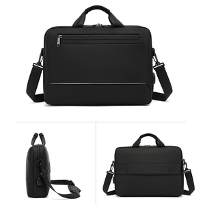 Sac de messager en nylon imperméable pour hommes et femmes, sacoche pour <span class=keywords><strong>ordinateur</strong></span> portable, <span class=keywords><strong>fourre</strong></span>-tout d'affaires, Oem, 14, 15, 15.6 pouces, vente en gros - Product Image 3
