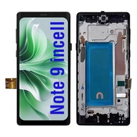 Écrans OLED LCD d'origine pour Sam NOTE 9 N9600 N960F avec cadre, écran tactile, assemblage du numériseur, pièces de rechange complètes pour téléphone