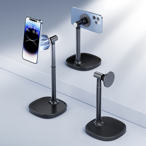 Soporte magnético para teléfono móvil X66 de buena calidad, soporte para teléfono de escritorio de altura de ángulo ajustable, soporte magnético para Iphone Smartphone - Product Image 6