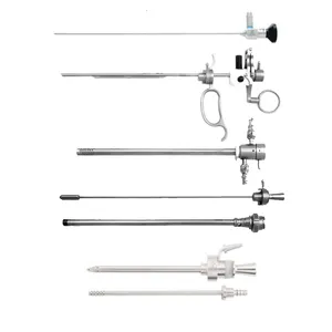 معدات المسالك البولية الطبية مجموعة كاملة من أدوات منظار المسالك البولية الصلبة