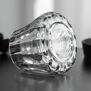 เหยือกไวน์<span class=keywords><strong>ล</strong></span>ายทางแนวตั้ง ขนาดใหญ่ ปากเฉียง พร้อมชุดแก้วไวน์ คริสตั<span class=keywords><strong>ล</strong></span><span class=keywords><strong>ล</strong></span>ายทวิล สำหรับไวน์แดง - Product Image 5