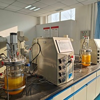 Bioréacteur en verre de laboratoire bioréacteur à double paroi Bailun 5L utilisé pour les BLBIO-GJGG de culture bactérienne et microbienne
