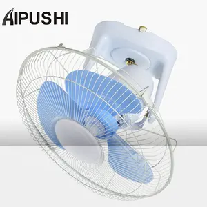 Ceiling Orbit Fan New Design Protection Net Hanging Oscillating Wall Mounted 16 / 18 Inch 12v 12 Metal Lithium Battery 15 16inch
