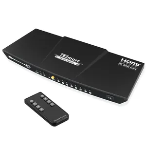 Séparateur vidéo TESmart HDMI 2 en 8 sorties pour amplificateur DVD PS3 HDTV répartiteur vidéo à double affichage