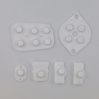 Coussinets en caoutchouc silicone conducteurs NSLikey pour la réparation de la manette Nintendo 64 N64