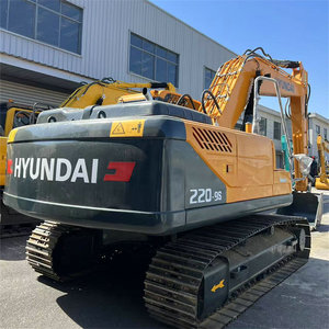 Longue durée de vie 22ton Hundai R220-9S utilisé hydraulique sur chenilles grandes pelles R220-9 godet pelleteuses d'occasion - Product Image 3