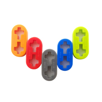 Vente en gros de blocs de construction en ABS 1x2 fins, poutres mécaniques, pièces détachées DIY MOC, n° 41677
