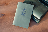 Porte-menu en cuir vintage pour restaurant, logo embossé, fait main, recyclable, style simple, origine Guangdong, A4/A5