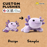 Usine de fabrication de peluches Axolotl personnalisées, coussin en peluche en coton mignon personnalisé, peluche salamandre kawaii, jouet en peluche, cadeau pour garçons et filles