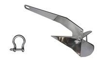 Fabricant de ventes directes Raccords de bateau en acier inoxydable Aisi 316 Delta Ancre de bateau pour yacht