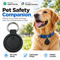 Traceur d'objets intelligent BLE compatible Apple Find My et Google Find Hub, étiquette intelligente anti-perte étanche IP67 pour chiens et chats
