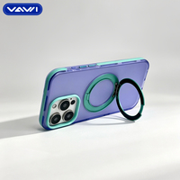 Coque de téléphone VAWI B510 antidérapante en TPU et PC, finition mate, compatible chargeur sans fil, en gel PC pour iPhone 18 17 16 15 14 13 12 11 Pro Max