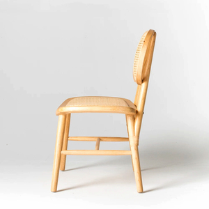 Silla de Ratán de Lujo Clásica Europea de Alta Gama GREENART, Material con Patrón Artesanal - Product Image 2