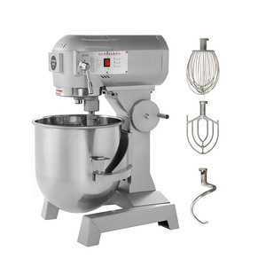 Mélangeur sur socle en acier inoxydable de 10 L, 20 L, 30 L, 40 L, 50 L, 60 L, 10 litres en option, 20 litres, mélangeurs alimentaires planétaires commerciaux 2025 - Product Image 5