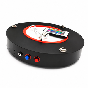 Base de Luz LED RGB de 10 Pulgadas para Hookah, Lámpara de Atmósfera Redonda para Shisha, Bandeja Decorativa Recargable para Bar, KTV, Salón, OEM - Product Image 5