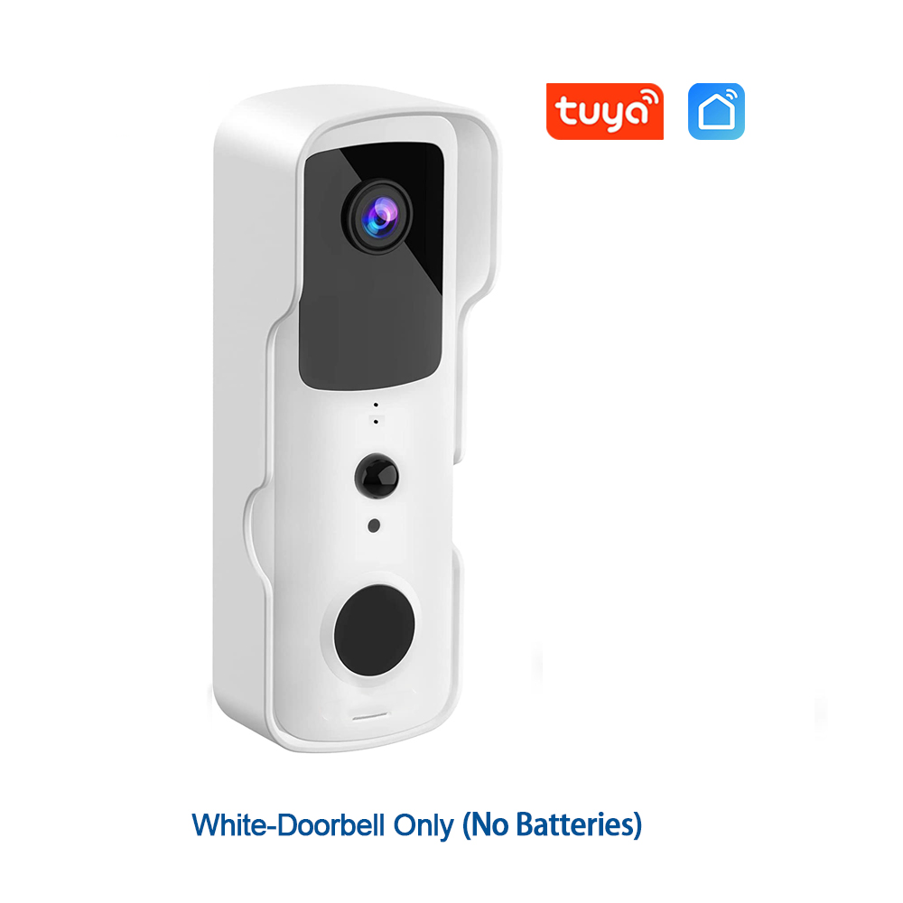 only white doorbell