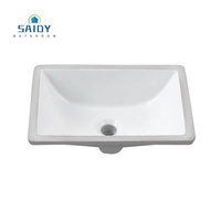 1611 Vanity upc lavabo in ceramica in porcellana lavabo sottotop lavandino del bagno