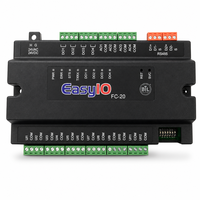 Contrôleur Johnson EasyIO FC-20 BACnet MSTP Modbus RTU 12 entrées universelles 4 sorties relais SPST 48VA 2A 4 sorties analogiques 24V AC HVAC