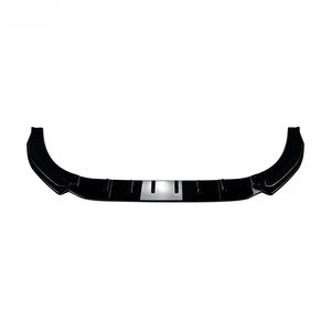 Spoiler Lip Divisor de Parachoques Delantero en ABS Negro Carbón Compatible con VW <span class=keywords><strong>Golf</strong></span> MK8.5 <span class=keywords><strong>R</strong></span> <span class=keywords><strong>Line</strong></span> GTI 2024+ Kit de Carrocería Exterior Accesorio de Estilo para Coche - Product Image 2
