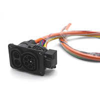 Nouvelle prise de charge CCS2 pour véhicules électriques XUNDAO XUDAO-CCS2, courant continu, protection IP55, options personnalisables pour la recharge électrique
