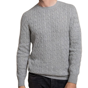 <span class=keywords><strong>Pull</strong></span> en cachemire tricoté <span class=keywords><strong>pour</strong></span> homme, style simple et chaud, personnalisé - Product Image 2