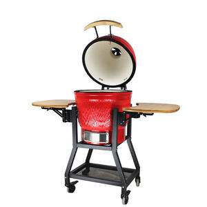 Parrilla Kamado <span class=keywords><strong>de</strong></span> Cerámica Moderna para Barbacoa, Color Verde Huevo, 18 Pulgadas, Carbón Vegetal para Exteriores, Oxígeno para Barbacoa, Parrilla <span class=keywords><strong>de</strong></span> Carbón Vegetal <span class=keywords><strong>Casera</strong></span> - Product Image 1